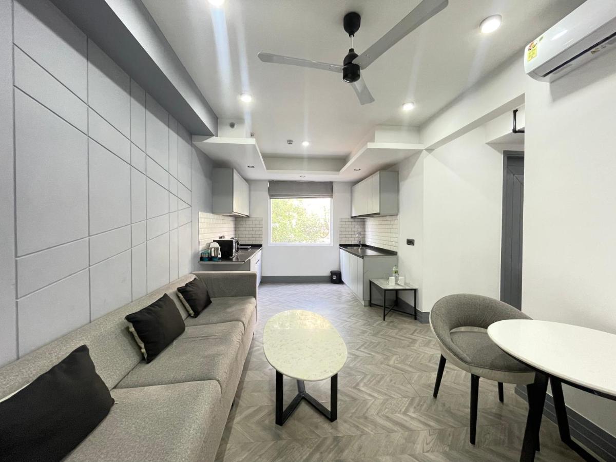 Bedchambers Serviced Apartments, Mg Road Gurgaon Exterior foto