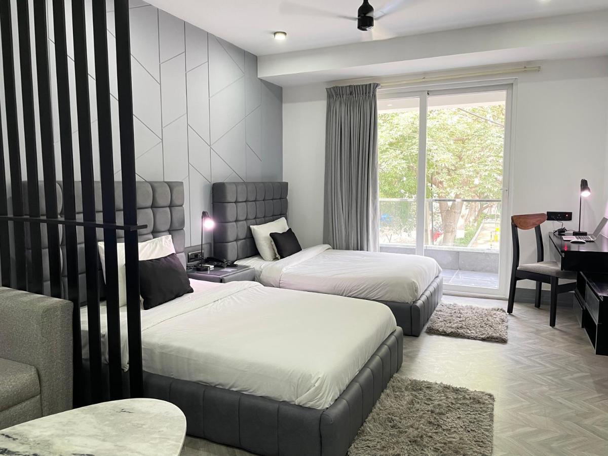 Bedchambers Serviced Apartments, Mg Road Gurgaon Exterior foto